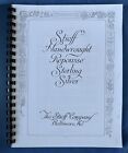 86 Page 1920 Stieff Rose Sterling Silver Catalog Photocopy 225 Items Pictured