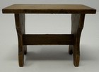 Vintage Dollhouse Miniature Wood Kitchen Work Table