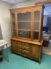 Vintage Late 60   s Hutch And Buffet Cabinet