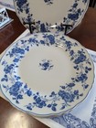 Royal Meissen Fine China Floral Blue Dinner Plates Set Of 10