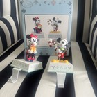 Disney Store Mickey Mouse And Minnie Mouse Stocking Holders Set Of 2 Rare 