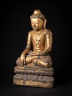 Special Antique Burmese Buddha Statue From Burma  18th Century
