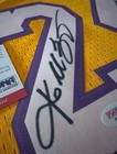Kobe Bryant  24 Signed Lakers Team Jersey Psa dna Certified Autograph