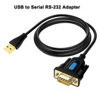 Dtech Usb To Serial Adapter Db9 Rs232 Cable Prolific Chip Pl2303 Db-9 Male Co   