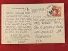 From Vincent Price Estate Card From Father To Daughter  Xx5
