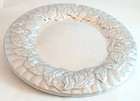 Vintage Wilton Rwp Armetale Acanthus Round Plate Platter 12 Inch In Original Box