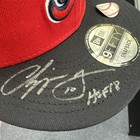New Atlanta Braves Autographed Baseball Hat Chipper Jones Fanatics Cert