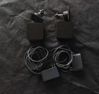 Pair Of 2 Htc Vive Vr Base Station 1 0 Lighthouse With Power Adapters And Mounts