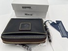 Dooney   Bourke Navy Leather Zip Around Wristlet Wallet Nwt Box 