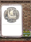 2000 P Leif Ericson Millennium Commemorative Silver Dollar     Proof Cameo