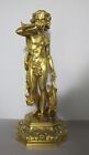 Fine Antique French Art Nouveau Gilt Bronze Sculptures  Fox   Fishes   C  1880s