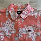 O neill Seaside Floral Short Sleeve Button Up Shirt Mens Size S Small