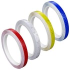 8 M Roll 1 Cm Reflective Sticker Safety Tape Self Adhesive Pinstripe Strip Decal