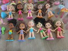 Fisher Price Snap N Style 11 Dolls Hats Shoes Clothes Huge Lot 110 Pcs