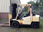 9000 Lb Hyster Pneumatic Forklift   New Dealer Engine   Zero Hrs   Lpg Gas   Ss