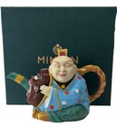 Rare Minton Archive Collection - Majolica Chinaman Teapot Limited Edtn Box   Coa