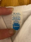 Vintage Rare Spencer   s White Double Snap White Diaper Shirts Lot