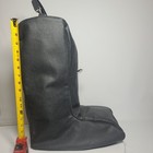 Western Boot Travel Bag  Cowboy  Rodeo  Nylon Case  Water Resistant  Zips  Gray