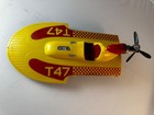 Vtg Cox Thimble Drome Water Wizard T47 Hydroplane Gas Tether Boat