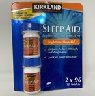 Kirkland Signature Sleep Aid 25mg - Blue orange Pack  2 X 96 192 Tablets