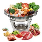 Catering Classic Stainless Steel Chafing Dish Half Round Buffet Chafer 30cm Usa