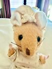 Vintage 11    Eden Beatrix Potter    lady Mouse    Plush Stuffed Animal 1979 Dressed