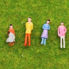 100pcs Model Trains N Scale 1 150 Painted Figures People Standing Seated
