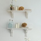 Set Of 4 Shabby  Wood Corbels brackets