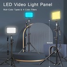 Photography Video Light Panel Lighting Photo Studio Lamp Kit With Tripod Stand