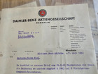 Mercedes-benz Wwii Ww2 Documents     Original Lot Of 3 Wartime Letters W  Stamps