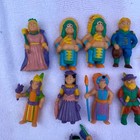 Vintage Soma Rubber Action Figure Toy Lot Of 11 Indians