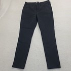 Seven7 Skinny Jeans Womens 12 Black Stretch Denim High Rise Casual Pants