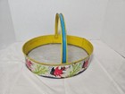 Sand Sifter W handle Ohio Art Company  Metal Beach Toy Fish Design Screen Bottom