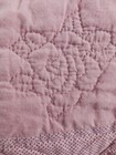 Hand Quilted Shades Of Pink Colored Quilt  96x76  Signed  Missouri 1985 On Front