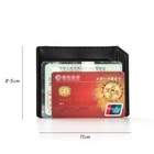 Slim Wallet Leather Card Holder Rfid Blocking Credit Card Case For Men And Women