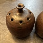 Vintage Rare Takahashi Japan Flower Frog San Francisco Japan Set Of Two   X
