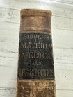 Biddle   s Materia Medica   Therapeutics 1800s Hc Antique Medical Book As-is Rare
