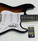 Masayoshi Takanaka Signed Sunburst Electric Guitar Japan Very Rare Jsa Coa