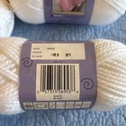 Bernat Softee Chunky Acrylic Yarn White 39005 180 Yds Ea 10 Skeins