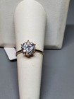 2 00 Ct Moissanite Solitaire 14kt Solid Yellow Gold Engagement Ring Size 7