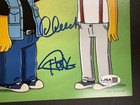 Cheech And Chong Signed Autographed Simpsons Photo 8x10 Jsa Coa Cert