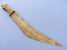 Antique Afar Gile Dagger Italian Somaliland Eritrea Tribal Sword Shotel Dirk Old