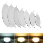 Led Recessed Ceiling Panel Down Light 6w 9w 12w 15w 18w 24w Bulb Lamp Fixture Us