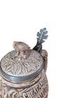 Beer Stein Avon Tribute To American Wildlife Lidded Ceramic 1995 Made In Brazil 