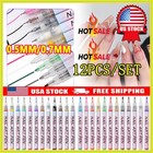 Colourful Waterproof Nail Art Graffiti Pen Diy 3d Nail Art Drawing-pen 12pcs set