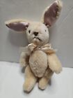 Jointed 6  Tiny Bunny Rabbit Stuffed Animal Plush Toy Beige Lawton Doll Company