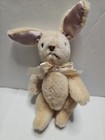 Tiny Bunny Rabbit Jointed Stuffed Animal Plush Toy Beige Lawton Doll Company