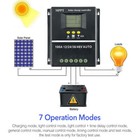 Mppt Solar Charge Controller 100a 12v 24v 36v 48v 4000w Usb Battery Regulator