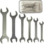 Bicycle Wrenches Double Ended Cone Wrench Tool Kit Spanner Bike Set Metal Nickel