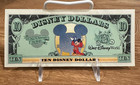 Disney Dollars 1997  10 Simba Aa Series A00384800a 25th Anniversary Uncirculated